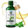 NPOW Pure Tea Tree Oil for Nail Fungus - 100% Pure Essential Oils for Skincare, Aromatherapy, Therapeutic Tea Tree Essential Oils for Acne, Oil for Facecare, Purify The Hair Scalp - 100ml view 1