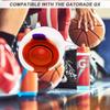 XYQMLY 10 Pcs Replacement Gaskets Rubber Seal Compatible with Gatorade GX Water Bottles, Food Grade Silicone Replacement Part for Gatorade GX Hydration System Bottle, Black view 4