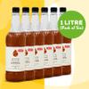 Simply Sugar Free Caramel Syrup, Low Calorie, Vegan & Nut Free Flavoured Syrup for Coffee, Cocktails & Baking (1 Litre x 6) view 4