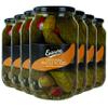 Epicure Original Whole Pickles, Dill with Red Pepper, 970 g (Pack of 6) view 1