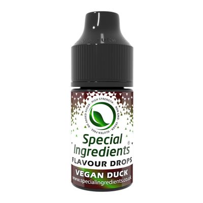 Vegan Meat Food Flavouring Drops - Vegan, Allergen Free, Non-GMO, Gluten Free, No Added Sugar (Vegan Duck, 1 Litre)