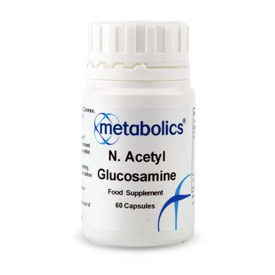 NAcetyl Glucosamine (NAG) 250mg  60 Vegan Capsules | Joint & Digestive Mucosal Support | Cartilage Metabolism Optimiser | AdditiveFree | UK Made | Metabolics