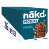 nakd. Protein bars Caramel - 7g plant-based protein - 100% Natural ingredients - No added sugar - Vegan - 36 x 45g bars - 2620g view 1