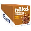 Nakd Peanut Butter Protein Bar - Vegan - Gluten Free - Healthy Snack, 45g (Pack of 36 bars)
