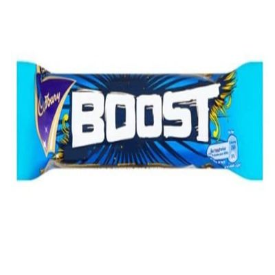Cadbury Boost Chocolate Bar 48.5g (Case of 48) Delicious Tasty And Twisty Treat Gift Hamper For Birthday,Christmas Sold By Kidzbuzz