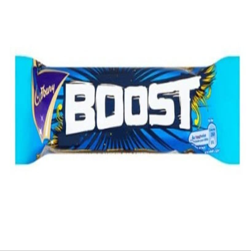 Cadbury Boost Chocolate Bar 48.5g (Case of 48) Delicious Tasty And Twisty Treat Gift Hamper For Birthday,Christmas Sold By Kidzbuzz
