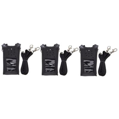 ULTECHNOVO 3pcs Radio Holder Heavy Duty Radio Bag Protector Compatible for Two-Way Radio Storage Bag Use as Travel Case