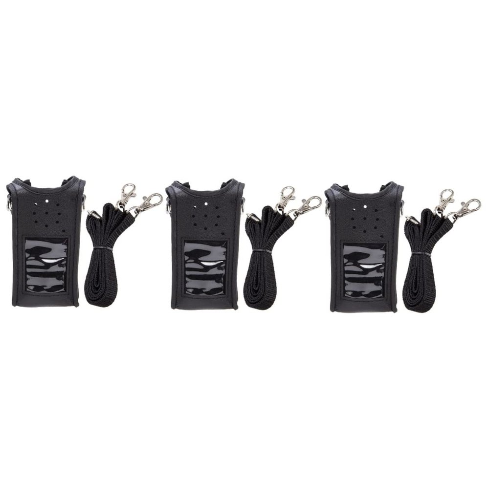 ULTECHNOVO 3pcs Radio Holder Heavy Duty Radio Bag Protector Compatible for Two-Way Radio Storage Bag Use as Travel Case