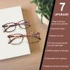 5 Pack Reading Glasses for Women - Anti Blue Light Blocking with Spring Hinges( 5 Multicolor, 1.75, multiplier_x) view 4