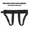 BAtlam Elderly Wheelchair Restraint Vest, Wheelchair Belt Wheelchair Safety Strap, Wheelchair Restraint Straps Safety Harness view 4