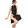 AKAZI Women's Body stockings Sexy pajamas, sexy lingerie, nightclub uniform (Black One Size) view 4