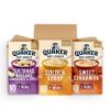 Quaker Indulgent Variety Flavour Sachets | Golden Syrup | Cinnamon | Sultanas, Raisins, Cranberry & Apple | (30 Sachets Total) view 1