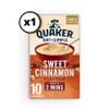 Quaker Indulgent Variety Flavour Sachets | Golden Syrup | Cinnamon | Sultanas, Raisins, Cranberry & Apple | (30 Sachets Total) view 4