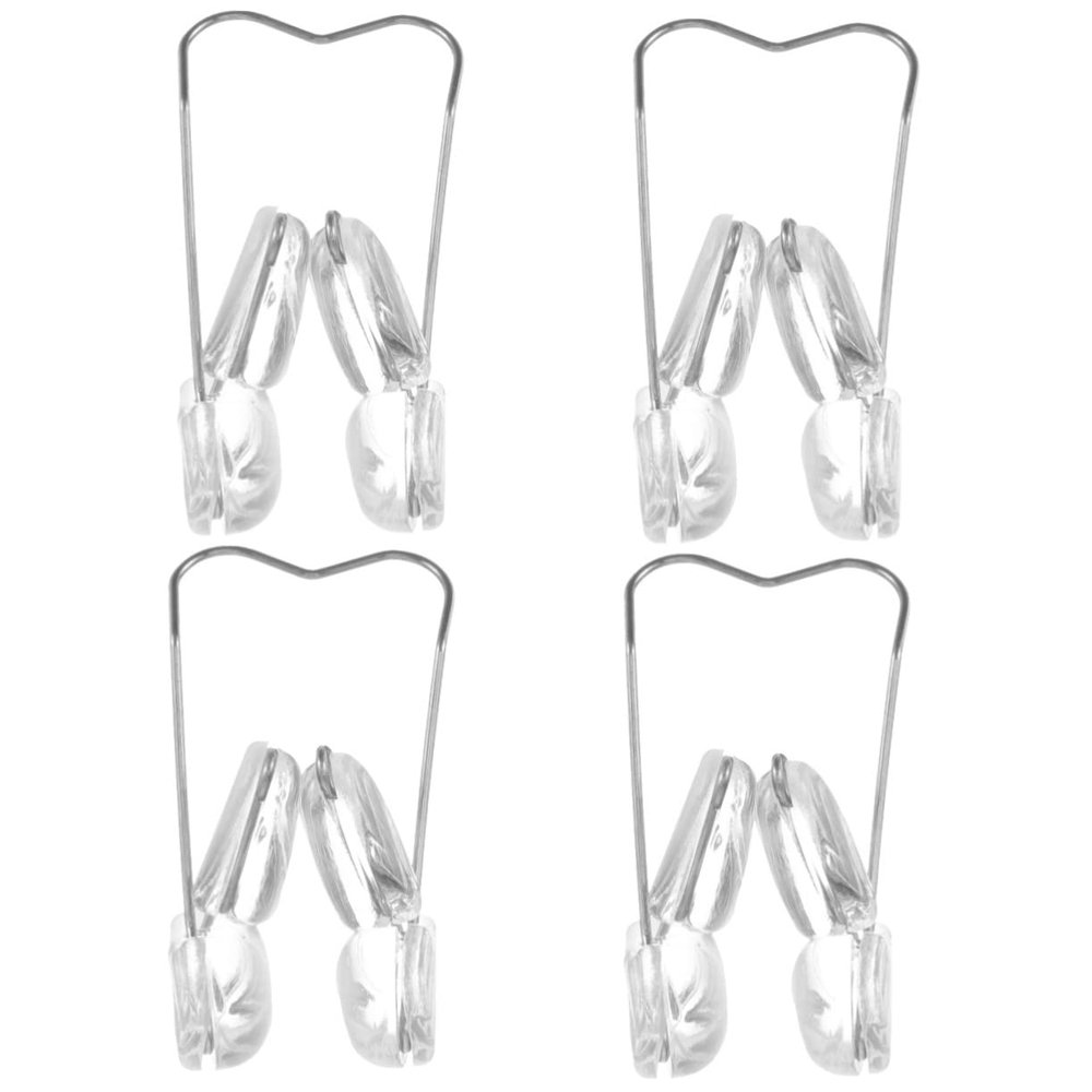 minkissy 4pcs Nose Shaping Clip Beauty Tool for Slimming and Lifting Nose Ergonomic Design for Daily Use