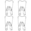 minkissy 4pcs Nose Shaping Clip Beauty Tool for Slimming and Lifting Nose Ergonomic Design for Daily Use view 1