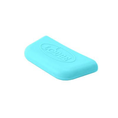 Lodge BOLD Silicone Assist Handle Holder - Dishwasher Safe Hot Handle Holder Upgraded Design for Lodge BOLD Products Only - Heat Protection Up to 450 - Electric Blue