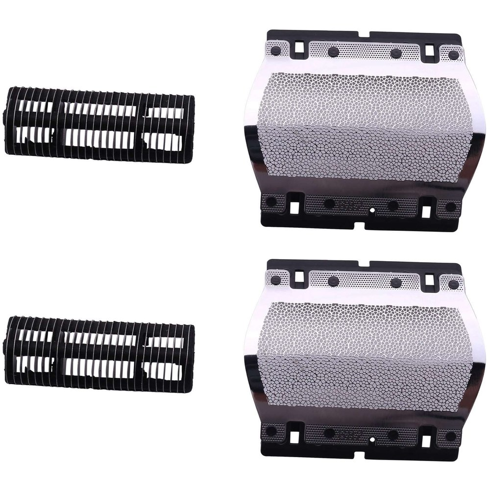 GROCKSTR 2X Electric Shaver Head Omentum Shaver Foil for 11B Series 1 110 120 130 140 150 150S-1 130S-1 5684 5685