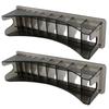 GROCKSTR 2X for Base Storage Box for Hair Clipper Trimmer Limit Comb Guide Comb Barber Tool Guide Combs view 1