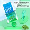 Y-Kelin Dental Floss-150 Pcs Dental Floss Strong Mint, Teeth Stick,Tooth Picks,Floss Picks,Teeth Cleaning view 2
