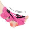 Eyccier Plantar Fasciitis Night Splint Plantar Fasciitis Brace Planter Facetious Support Lightweight Foot Drop Brace Relief Heel Pain Foot Drop Ankle Support for Men Women Pink view 1