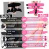 Eyccier Plantar Fasciitis Night Splint Plantar Fasciitis Brace Planter Facetious Support Lightweight Foot Drop Brace Relief Heel Pain Foot Drop Ankle Support for Men Women Pink view 3