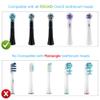 6 Pack Toothbrush Head Cover Compatible with Oral B iO Brush Heads, Fits for Oral B iO Series iO4 iO5 iO6 iO7 iO8 iO9, Pro 3, Smart 6, Genius, Dustproof Cover Cap for Travel and Family by CALLYSONIC view 3