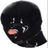 Latex Mask Open Nose Rubber Unisex Hood with Rear Zipper Handmade,Medium view 1
