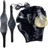 Latex Rubber Full Hood Unisex Mask with Hair Tube Eyes&Mouth Mask with Rear Zipper Handmade,Have Wig,X-Large view 3