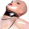 100% Pure Latex Mask Hood Bodysuit Skin Color Sex Party,XX-Large view 1