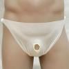 100% Nature Latex Underwear Rubber Panties Latex Men Ultra-Thin Stretch G-String,X-Large view 1