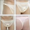 100% Nature Latex Underwear Rubber Panties Latex Men Ultra-Thin Stretch G-String,X-Large view 2