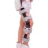NOOFIE Orthopedic Hinged Knee Brace Support Adjustable Knee Joint Splint ROM Knee Orthosis Immobilizer Stabilizer Post-Op Arthritis Ligament Injury Protector view 2