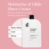 2x 150ml Moisturise & Glide Natural Shaving Cream for Women w/Shea Butter, Coconut Oil, & Witch Hazel - Paraben & Cruelty-Free FFS Beauty Shave Cream for Sensitive Skin - Perfect for Home or Travel view 3