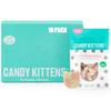 Candy Kittens Vegan Sweets Sour Watermelon  Plant-Based Vegan Treats with Fruity Flavours, No Nasties, Made with Real Fruit Juice  Ideal Snacks for Sweet Hampers & Pick and Mix  140g, Pack of 10 view 1