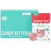 Candy Kittens Vegan Sweets, Wild Strawberry - Vegan Treats with Fruit Juice & Natural Ingredients, Ideal for Pick and Mix Sharing, Soft & Chewy Candy, Vegetarian Sweets  140g, Pack of 10 view 1
