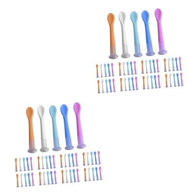 Beaupretty 200pcs Small Contacts Lens Removers Reusable Lens Sticks for Travel Use Random Color
