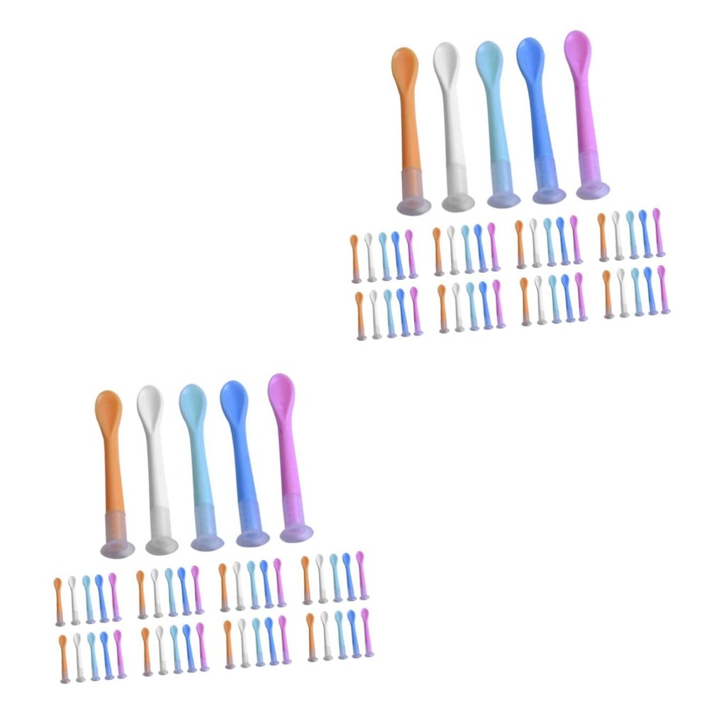 Beaupretty 200pcs Small Contacts Lens Removers Reusable Lens Sticks for Travel Use Random Color