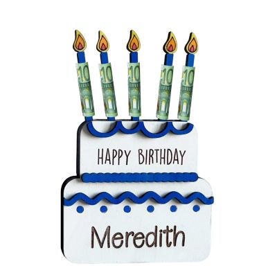 Hongjingda Money Holder Cake - Candle Design Boxes for | Cash Stash Cake Surprise, Money Box for Cake, Happy Cake Topper for Easy Use