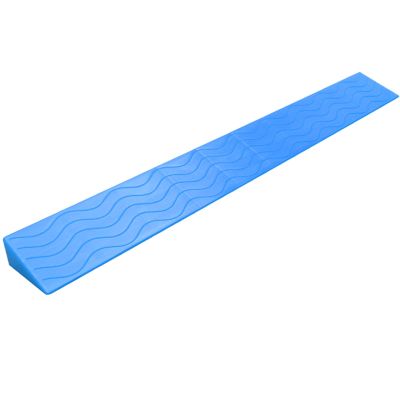 Ramp Threshold Ramp Door Ramp Burstay Ramp Wheelchair Ramp Flowing Ramp Door Thrower PVC Home Threshold Ramp Cutting Ramp For Sweeping Robots, Cars, 4 Colors ( Color : Blue , Size : 100*10*3cm )
