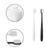 2pcs Soft Bristle Toothbrush,Micro-Nano Manual Toothbrushs,Extra Soft Toothbrush for Sensitive Gums,Soft Bristles Sterile Fiber Adult Toothbrushs Painless Brushing for Teeth Oral Gum Recession view 3