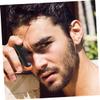 FOMIYES Zinc Alloy Beard Comb Portable Mini Hair Styling Tool for Men Sturdy Accessory for Grooming and Shaping Facial Hair (black) view 3