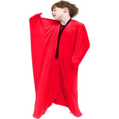 GADULU Premium Sensory Sock Body Socks Funny Kids Clothes Stretch Breathable Comfort Sensory Sack For Boys And Girls With Autism And Sensory Process Disorders ( Color : Red , Size : XL/X-Large-74*165c