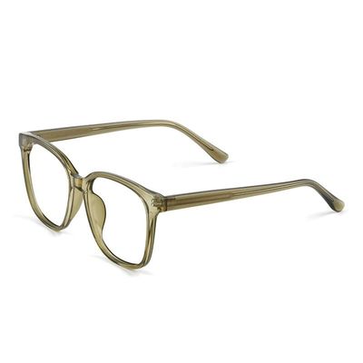 NEWADA 2023 Reading Glasses Women Men, Oversized HD Blue Light Blocking Computer Readers, Anti Glare Big Flat Light Mirror (Color : Green, Size : +2.00)