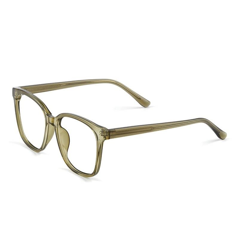 NEWADA 2023 Reading Glasses Women Men, Oversized HD Blue Light Blocking Computer Readers, Anti Glare Big Flat Light Mirror (Color : Green, Size : +2.00)