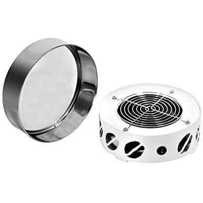 500G Home Coffee Beans Cooler Double Layer Filter Cooling Coffee Beans Roaster Matching Rapid Cooling System Plate for Homecafe Cooling Roasted Coffee Bean Rich Flavour (Color : White)
