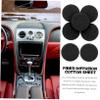 100pcs cotton sheet essential oil necklace aroma pad for car air vent clip cotton refill pads refill aroma pads essential oil refill diffuser pad refills Miss fragrance car oil view 2