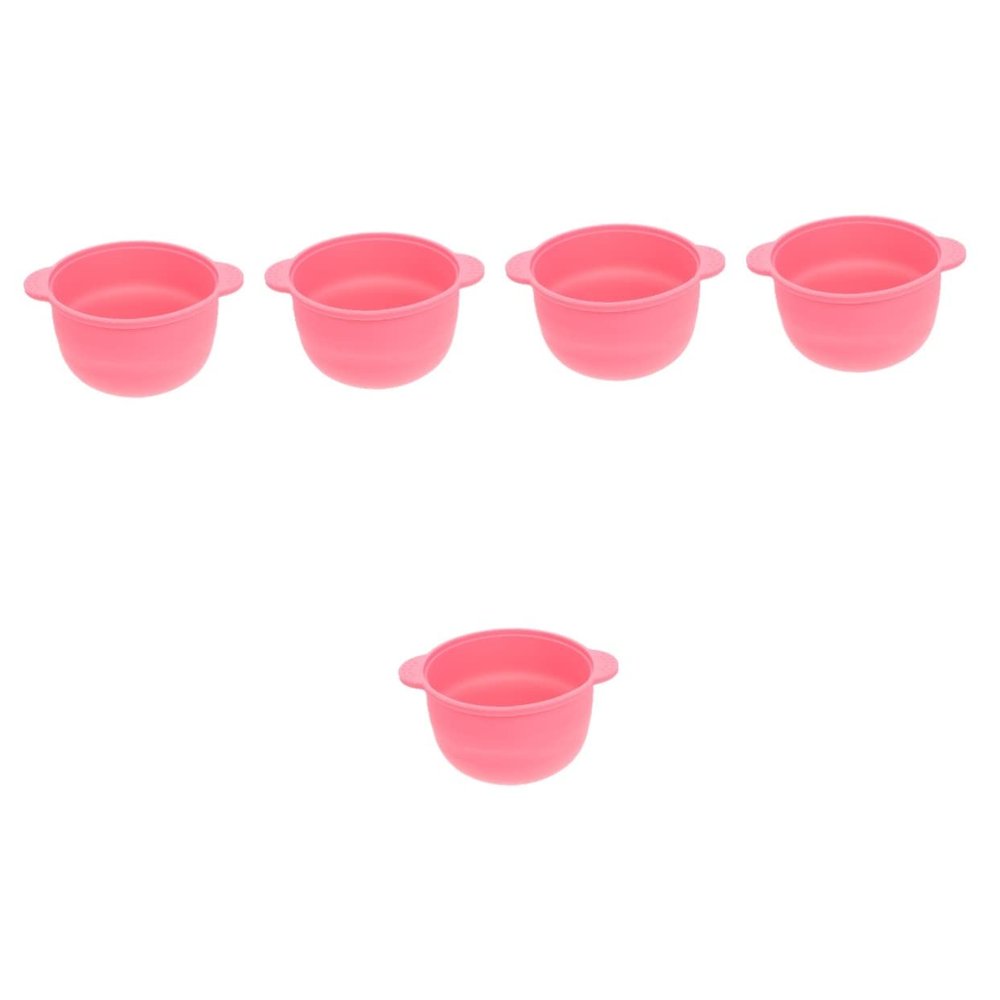 minkissy 5pcs Wax Seal Warmer Replacement Pot Hair Removal Waxing Bowl Non-Stick Easy to Peel