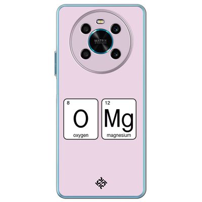 Movilshop Case for [ Honor X9 ] Cool Phrases [ Oxygen + Magnesium  GMO] Transparent Flexible Silicone Case Cover Gel for Smartphone.