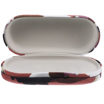 Cabilock 1 Set double layer glasses case travel case kit portable glasses case eyeglass case hard shell travel eyeglass case glass cases frame women's Flocking Cloth appendix
