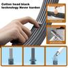 Portable Self-Squeeze Mop, 2023 New Wet and Dry Use Cleaning System, Lazy Hand Wash-Free Strong Absorbent Mop, for Kitchens Tableware Desktop Glass Bathroom, qzjijosen (2 Head and 1 Handle) view 3